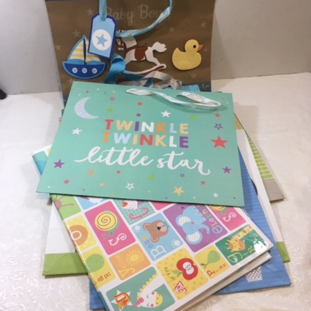 8 Various Baby Gift Bags
